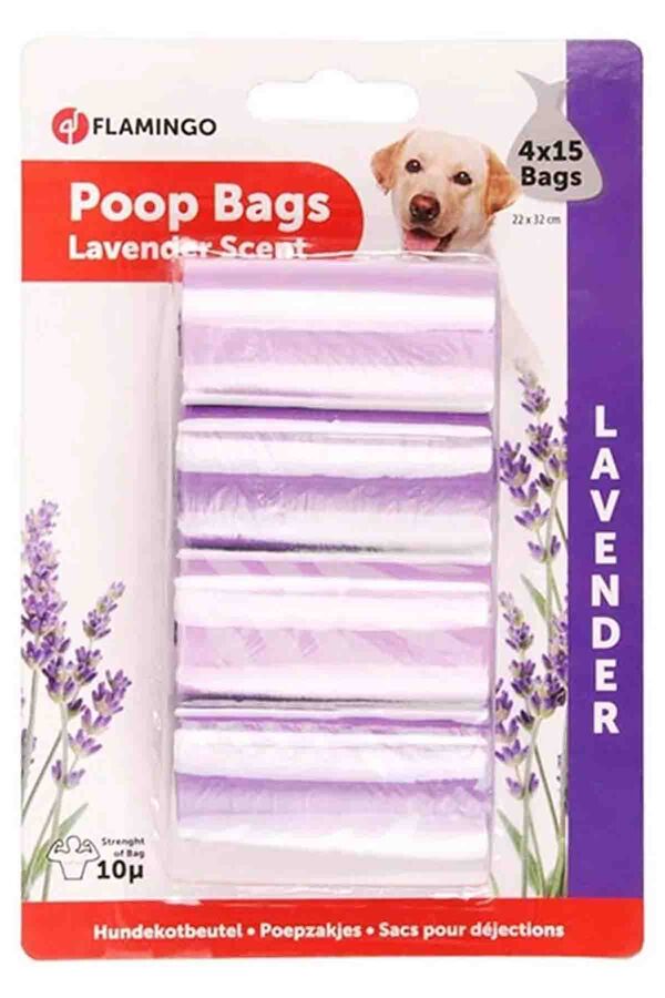 Flamingo Poop Lavanta Kokulu Tuvalet Poşeti