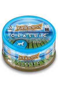 EvineMama - Princess Classic Tavuklu Ton Balıklı Karides Havyarlı ve Pirinçli Yetişkin Kedi Konservesi 170gr