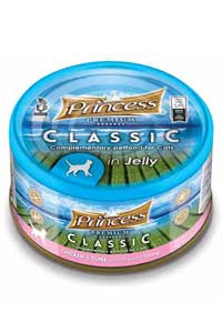 EvineMama - Princess Classic Tavuklu Ton Balıklı Karidesli ve Pirinçli Yetişkin Kedi Konservesi 170gr