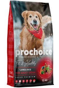ProChoice Kuzu Eti ve Pirinçli Yetişkin Köpek Maması 12kg - Thumbnail