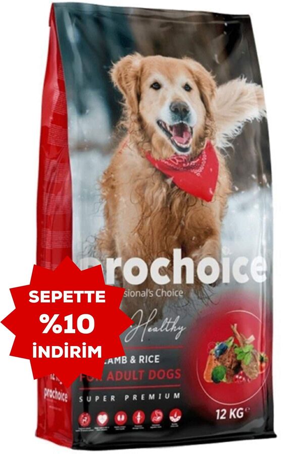 ProChoice Kuzu Eti ve Pirinçli Yetişkin Köpek Maması 12kg