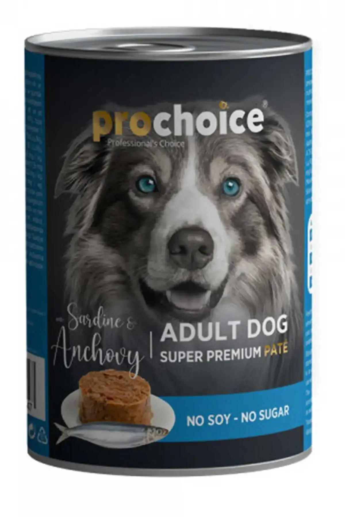 PRO CHOICE - ProChoice Sardalya ve Hamsili Ezme Yetişkin Köpek Konservesi 400gr PRO CHOICE - ProChoice Sardalya ve Hamsili Ezme Yetişkin Köpek Konservesi 400gr