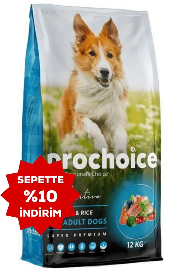ProChoice Sensitive Skin Balık ve Pirinçli Hassas Derili Yetişkin Köpek Maması 12kg