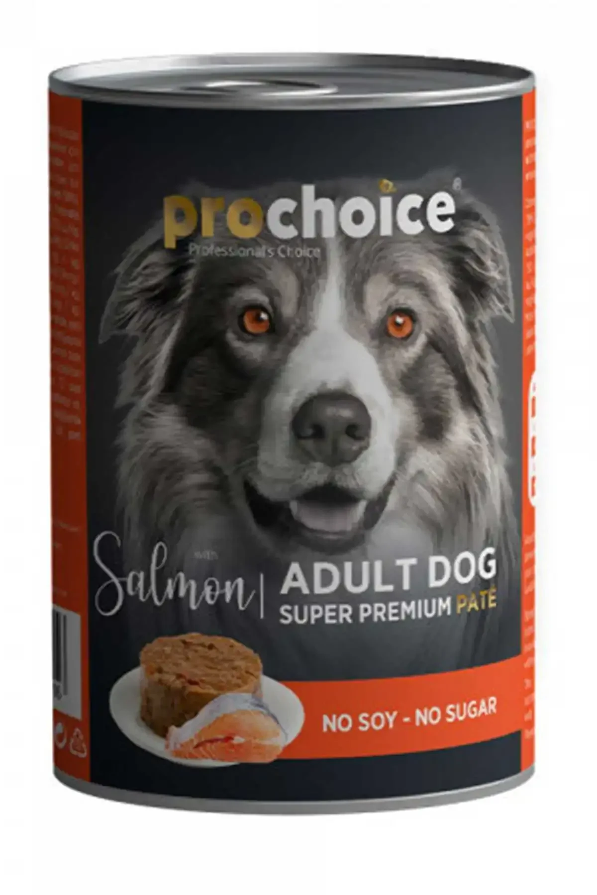 PRO CHOICE - ProChoice Somonlu ve Pirinçli Ezme Yetişkin Köpek Konservesi 400gr PRO CHOICE - ProChoice Somonlu ve Pirinçli Ezme Yetişkin Köpek Konservesi 400gr