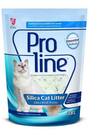 PROLINE - Proline Kristal Kedi Kumu 3,8lt PROLINE - Proline Kristal Kedi Kumu 3,8lt