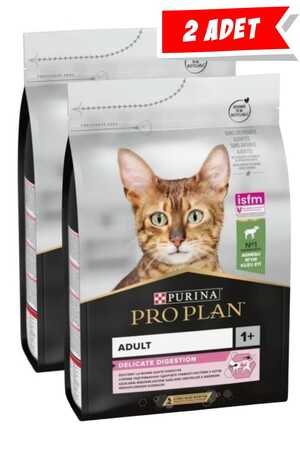 PROPLAN - Pro Plan Delicate Kuzu Etli Yetişkin Kedi Maması 2li Paket (3kg+3kg)