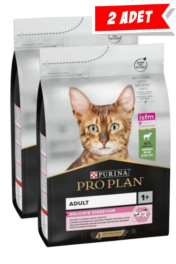 Pro Plan Delicate Kuzu Etli Yetişkin Kedi Maması 2li Paket (3kg+3kg)
