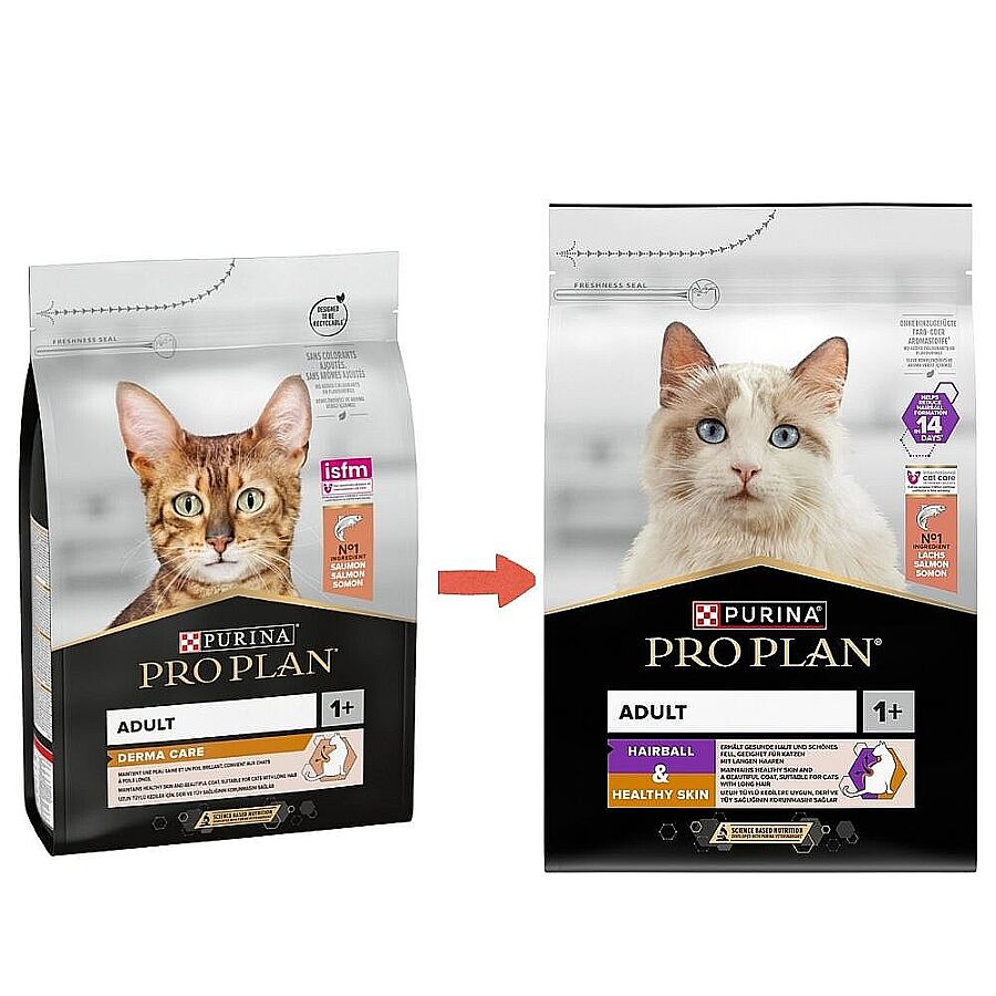 Pro Plan Hairball Somonlu Tüy Sağlığı Destekleyici Yetişkin Kedi Maması 1,5kg - 2
