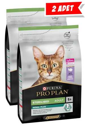 PROPLAN - Pro Plan Hindi Etli Kısırlaştırılmış Kedi Maması 2li Paket (3kg+3kg)