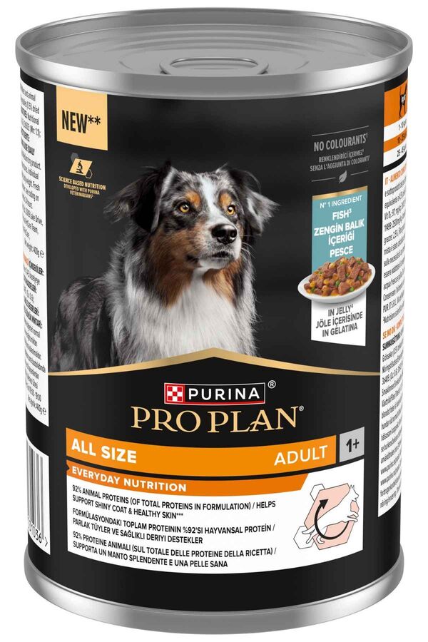 Pro Plan Jöle İçinde Balıklı Yetişkin Köpek Konservesi 400gr