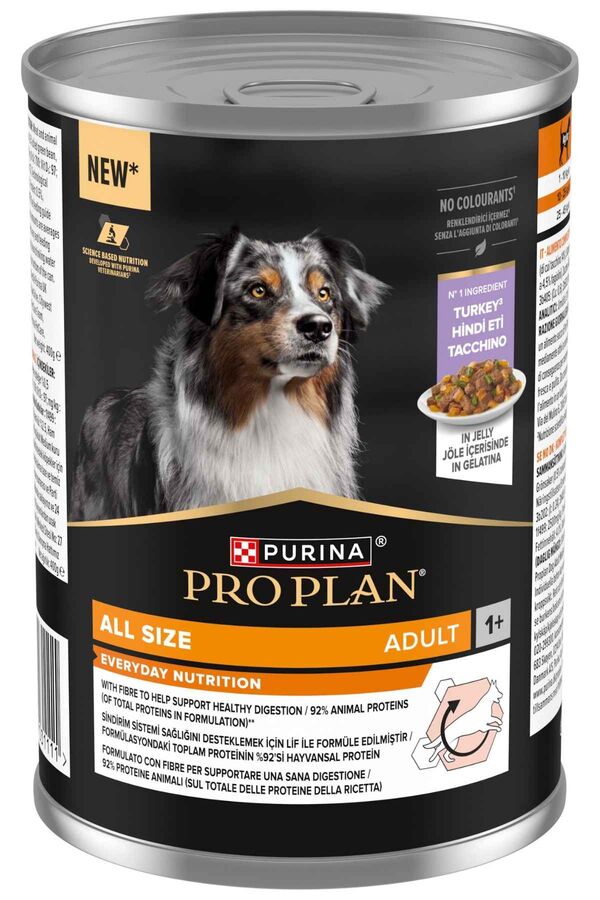 Pro Plan Jöle İçinde Hindili Yetişkin Köpek Konservesi 400gr