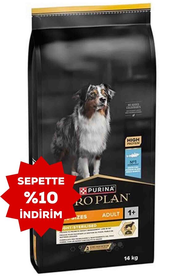 Pro Plan Light Sterilised Balıklı Köpek Maması 14kg
