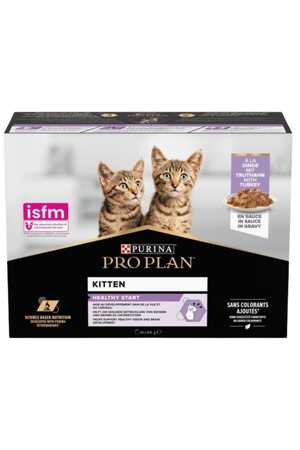 PROPLAN - Pro Plan Pouch Sos İçinde Hindili Yavru Kedi Konservesi 85gr 10lu PROPLAN - Pro Plan Pouch Sos İçinde Hindili Yavru Kedi Konservesi 85gr 10lu