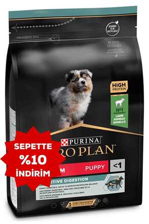 Pro Plan Puppy Kuzu Etli Hassas Mideli Yavru Köpek Maması 3kg - Thumbnail