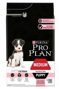 Pro Plan Puppy Somonlu Orta Irk Hassas Derili Yavru Köpek Maması 3kg - Thumbnail (1)