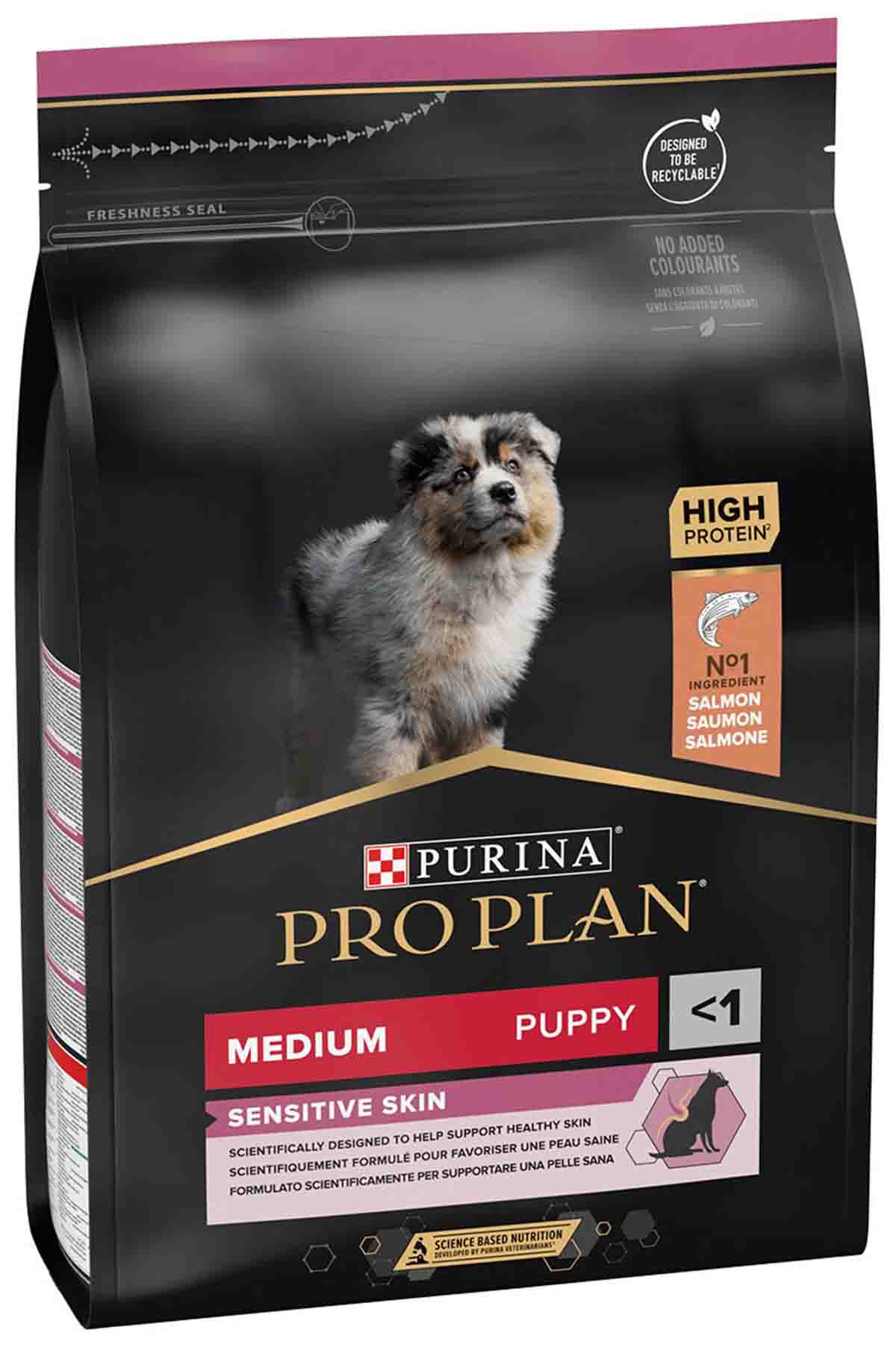 Pro Plan Puppy Somonlu Orta Irk Hassas Derili Yavru Köpek Maması 3kg Pro Plan Puppy Somonlu Orta Irk Hassas Derili Yavru Köpek Maması 3kg