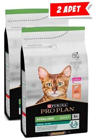 PROPLAN - Pro Plan Somonlu Kısırlaştırılmış Kedi Maması 2li Paket (3kg+3kg)