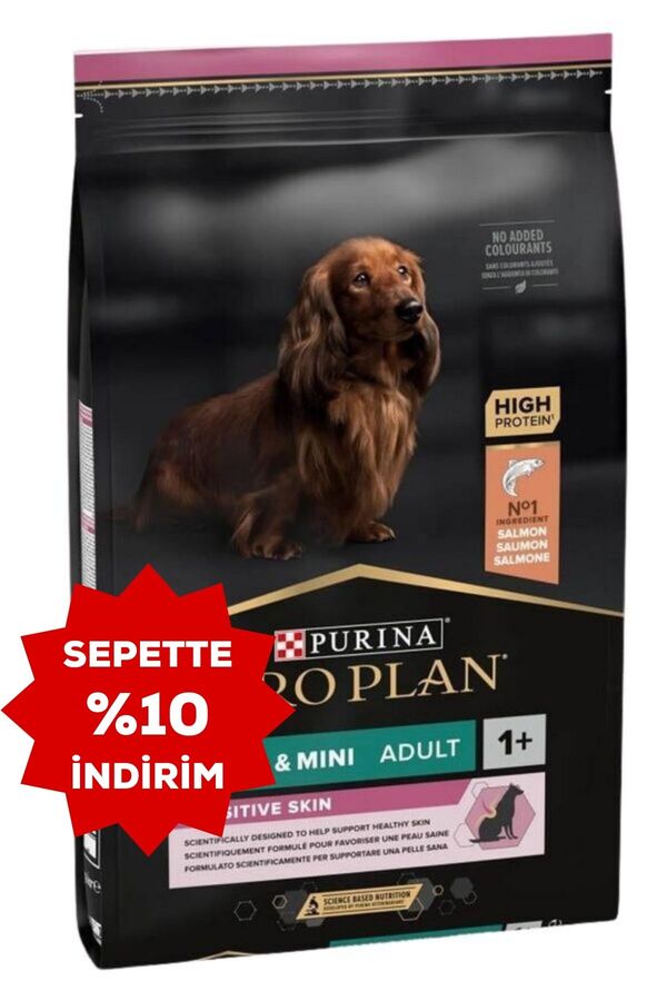 Pro Plan Somonlu Küçük Irk Hassas Derili Yetişkin Köpek Maması 7kg