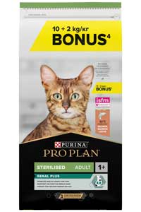 PROPLAN - Pro Plan Somonlu Kısırlaştırılmış Kedi Maması 10Kg +2Kg