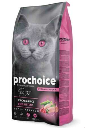ProChoice 37 Tavuklu ve Pirinçli Yavru Kedi Maması 15kg - Thumbnail