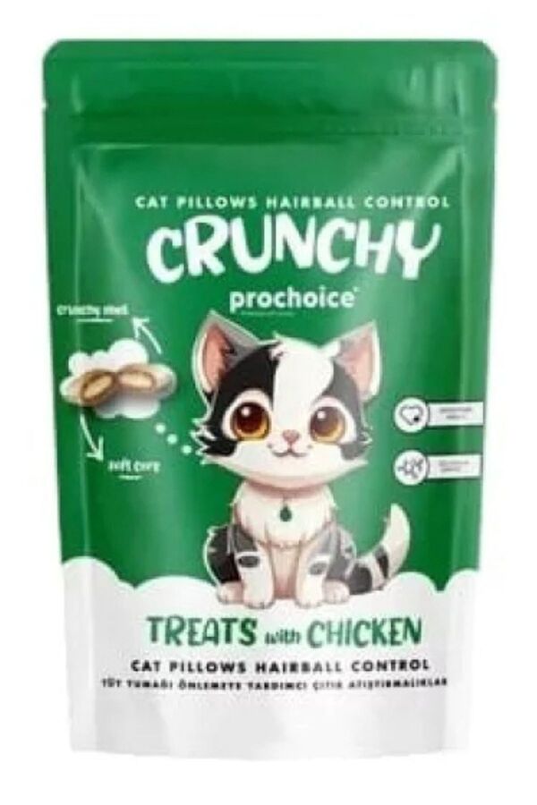 Prochoice Crunchy Hairball Tavuklu Kedi Ödül Maması 60gr