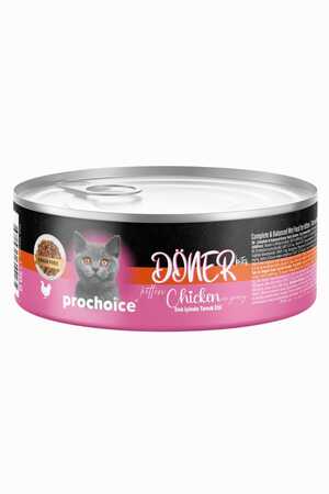 Prochoice Döner Sos İçinde Tavuk Etli Tam ve Dengeli Yavru Kedi Konservesi 70gr - Thumbnail