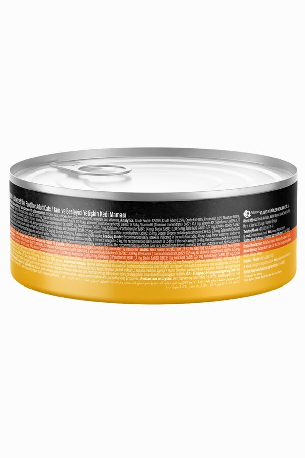 Prochoice Döner Sos İçinde Tavuk Etli Tam ve Dengeli Yetişkin Kedi Konservesi 70gr