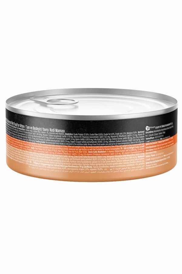 Prochoice Döner Sos İçinde Somon Balıklı Tam ve Dengeli Yavru Kedi Konservesi 70gr