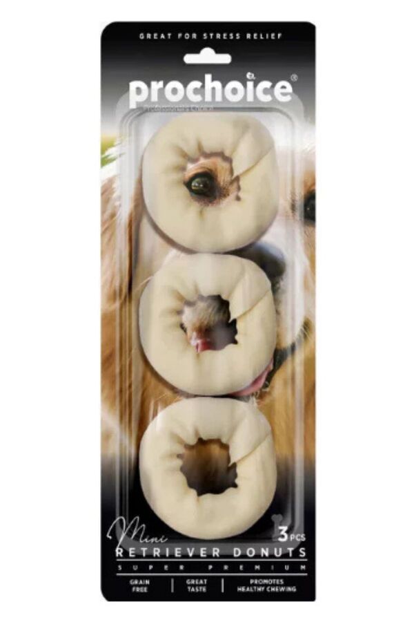 ProChoice Donut Köpek Ödül Kemiği 3lü
