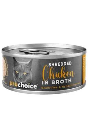 PRO CHOICE - ProChoice Hypo Allergenic Tavuk Etli Tahılsız Yetişkin Kedi Konservesi 70gr PRO CHOICE - ProChoice Hypo Allergenic Tavuk Etli Tahılsız Yetişkin Kedi Konservesi 70gr