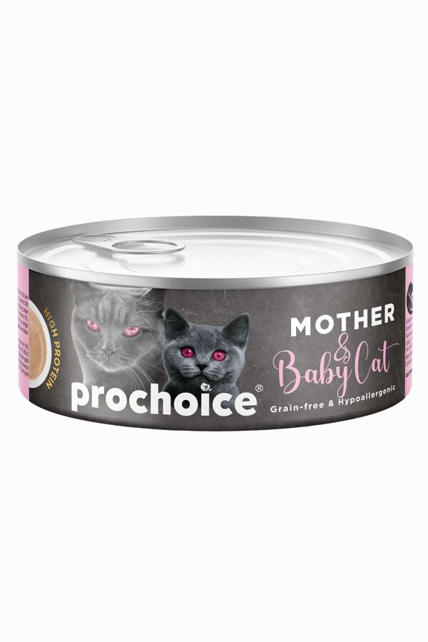 Prochoice Mousse Anne ve Bebek Kediler İçin Yavru Kedi Konservesi 80gr