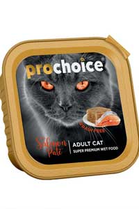 PRO CHOICE - Prochoice Somonlu Ezme Yetişkin Kedi Konservesi 100gr PRO CHOICE - Prochoice Somonlu Ezme Yetişkin Kedi Konservesi 100gr