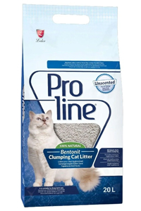 Proline Bentonit Natural Kedi Kumu 20lt - Thumbnail