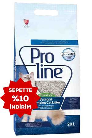 Proline Bentonit Natural Kedi Kumu 20lt