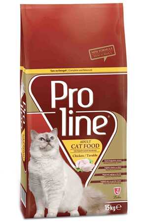 PROLINE - Proline Tavuklu Yetişkin Kedi Maması 15kg PROLINE - Proline Tavuklu Yetişkin Kedi Maması 15kg