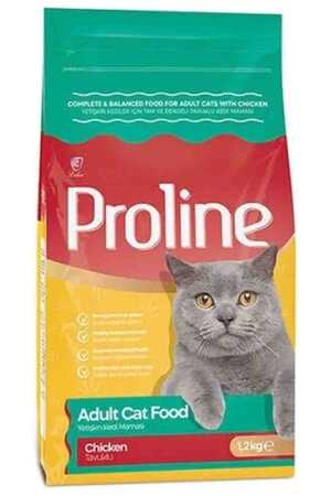 PROLINE - Proline Tavuklu Yetişkin Kedi Maması 1,2kg PROLINE - Proline Tavuklu Yetişkin Kedi Maması 1,2kg