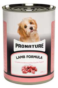 PRONATURE - Pronature Kuzu Etli Yavru Köpek Konservesi 400gr