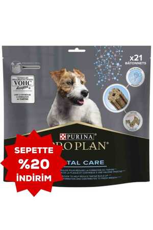 PROPLAN - Proplan Dental Care Diş Sağlığı için Küçük Irk Köpek Ödülü 345gr 21li