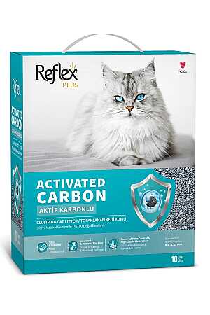 Reflex Box Active Carbon Gri Kedi Kumu 10lt (1)