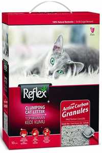 REFLEX - Reflex Box Granül Active Carbon Kedi Kumu 10lt REFLEX - Reflex Box Granül Active Carbon Kedi Kumu 10lt