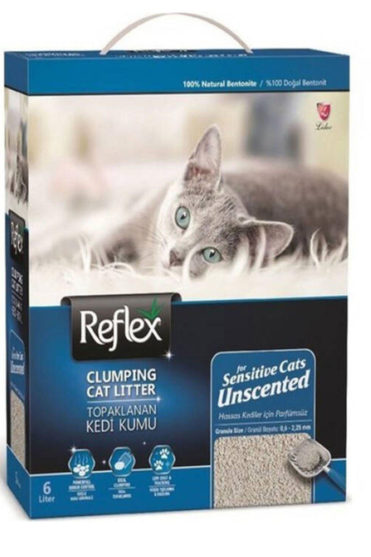 Reflex Box Sensitive Natural Kedi Kumu 10lt Reflex Box Sensitive Natural Kedi Kumu 10lt