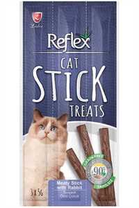 REFLEX - Reflex Stick Tavşan Etli Kedi Ödül Çubuğu 3x5gr REFLEX - Reflex Stick Tavşan Etli Kedi Ödül Çubuğu 3x5gr