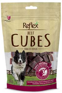 Reflex Dana Etli Küp Şeklinde Köpek Ödül Maması 80gr - Thumbnail