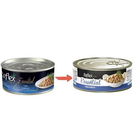 Reflex Plus Atlantik Ton Balıklı Kedi Konservesi 70gr - Thumbnail