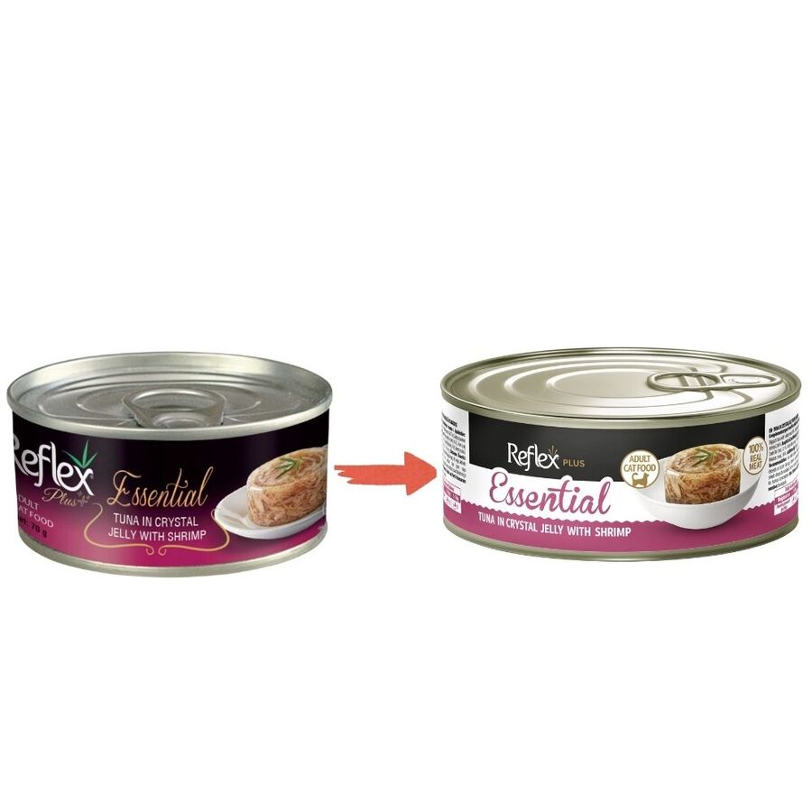 Reflex Plus Jöleli Ton Balığı ve Karidesli Kedi Konservesi 70gr
