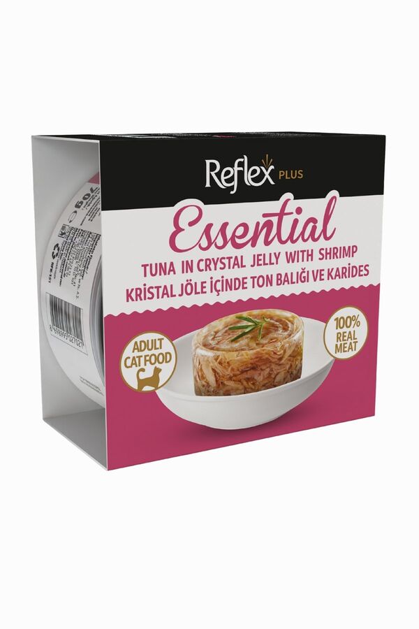 Reflex Plus Jöleli Ton Balığı ve Karidesli Kedi Konservesi 70gr