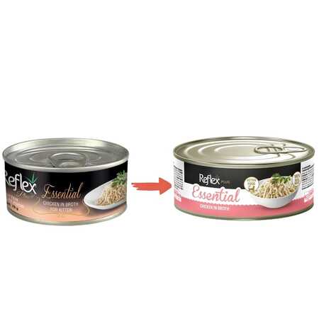 Reflex Plus Kitten Tavuklu Yavru Kedi Konservesi 70gr - Thumbnail (2)