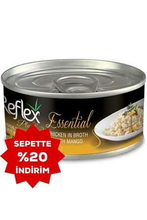 REFLEX - Reflex Plus Tavuk ve Mangolu Kedi Konservesi 70gr