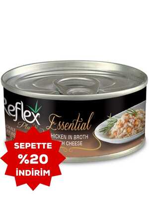 REFLEX - Reflex Plus Tavuk ve Peynirli Kedi Konservesi 70gr