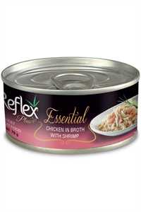 REFLEX - Reflex Plus Tavuk ve Karidesli Kedi Konservesi 70gr
